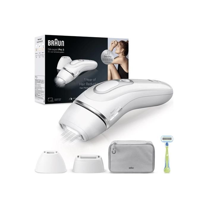 Appareil à Lumière Pulsée Braun Silk expert Pro 3 PL3122 Blanc