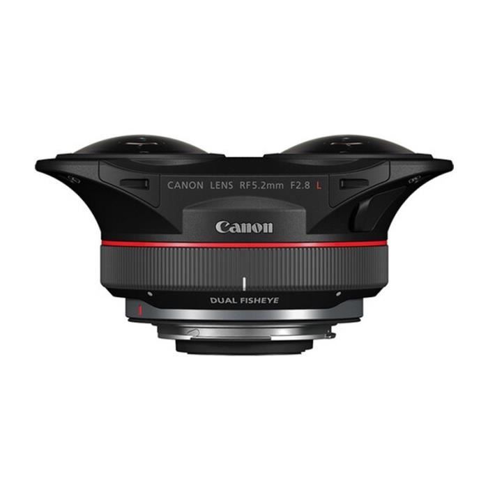 Objectif hybride Canon RF 5.2mm f2.8 Dual Fisheye - vue 6