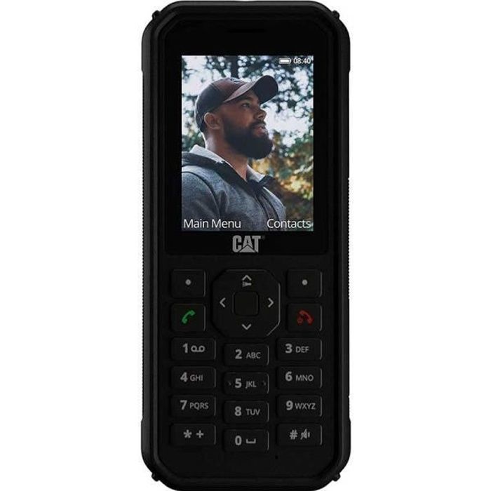 Téléphone mobile CATERPILLAR B40 - Noir - 64 + 128