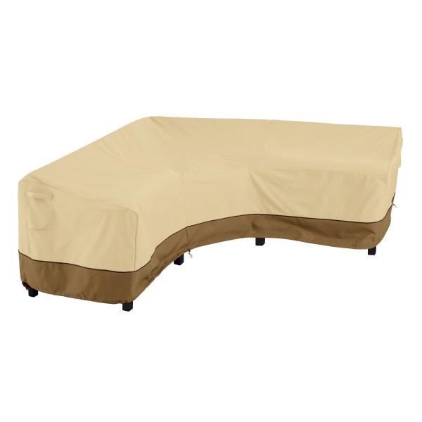 Housse de protection pour mobilier de jardin - Classic Accessories - Veranda - Étanche - Beige - 254x85x78cm