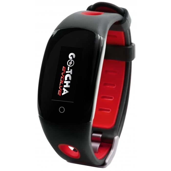 Datel Go Tcha Evolve Led Touch Smartwatch Bracelet Auto Catch Pour Pokemon Go Rouge Cdiscount Telephonie