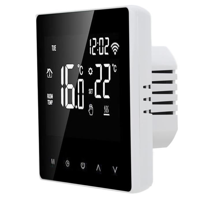 Dilwe Thermostat intelligent ME81H Smart WIFI LCD Thermostat Chauffage