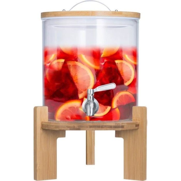 4,0L Colonne De Bière Distributeur De Boissons Avec 1,3L De Réfrigération De Glace (1x Colonne De Bière Noire + 50 Gobelets