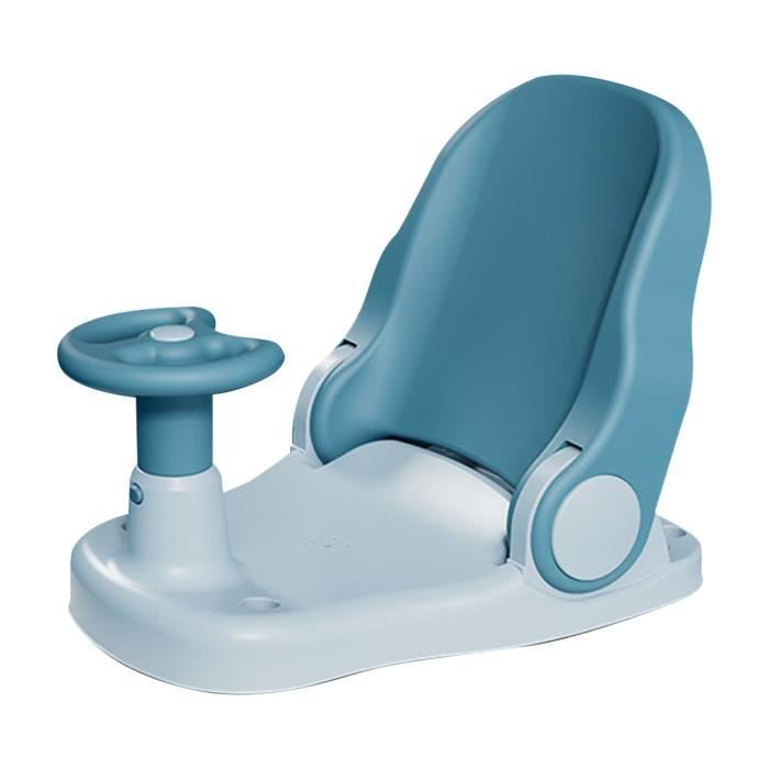 Drfeify Chaise de douche b?�b?�, si?�ge de bain, baignoire pliable, anti-d?�rapant, r?�glable 