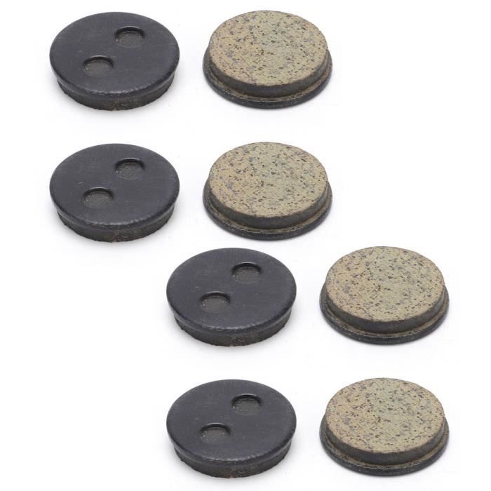 4Pcs Plaquettes de Frein Vélo à Disque Bicyclette Patins de Frein Semi