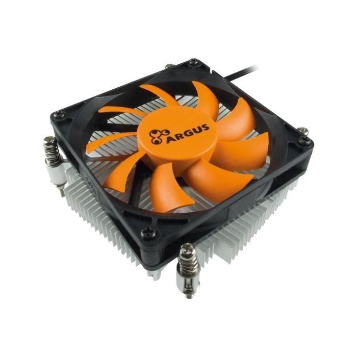 INTERTECH de processeur - Argus - T-200 - Cuivre - 80 mm - Compatible LGA1156/1366/1155/1150/1151