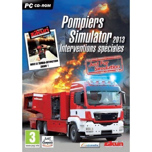 Just For Games Pompiers Simulator 2013 - Interventions Spéciales