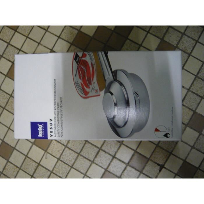 Set brûleur pour fondue + pate combustible