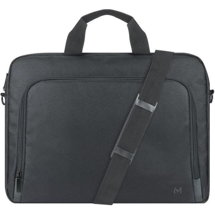MOBILIS TheOne Basic Sacoche à Bandoulière pour Ordinateur Portable 14 16 - Noir