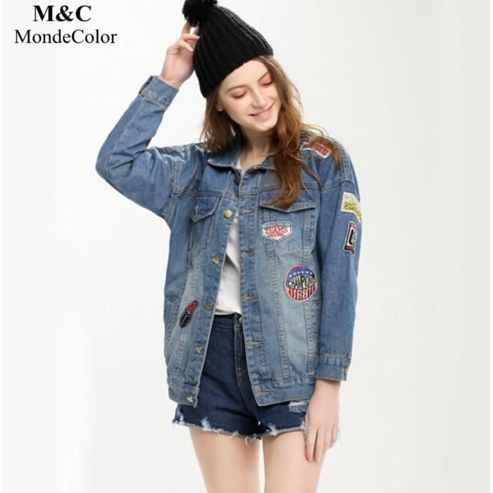 Nouveau Européen Grande Taille Veste Femme Imprimé Désign ...