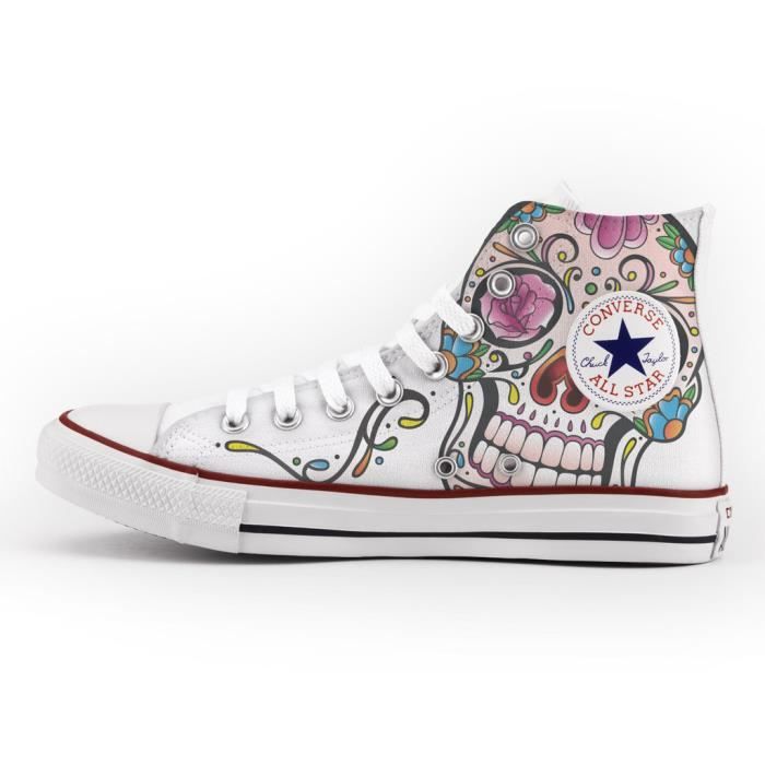 converse all star avec motif