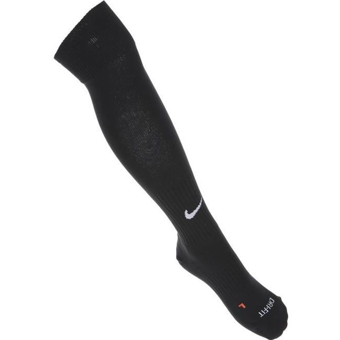 NIKE Chaussettes de football CLASSIC FOOT DRI FIT - Adulte - Noir