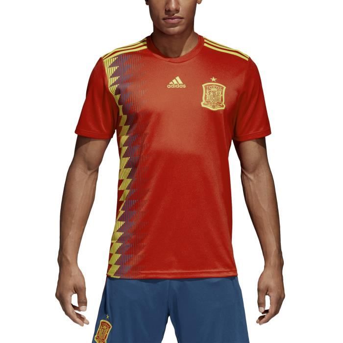 Maillot manches longues Domicile Espagne 22 Synthétique adidas pour homme en coloris Rouge Homme T-shirts T-shirts adidas 