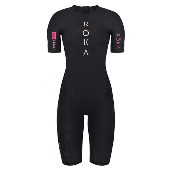 Roka-Tricouette Trisuit à manches courtes pour femme, maillot de bain, été, vélo de route, VTT, équipe profes