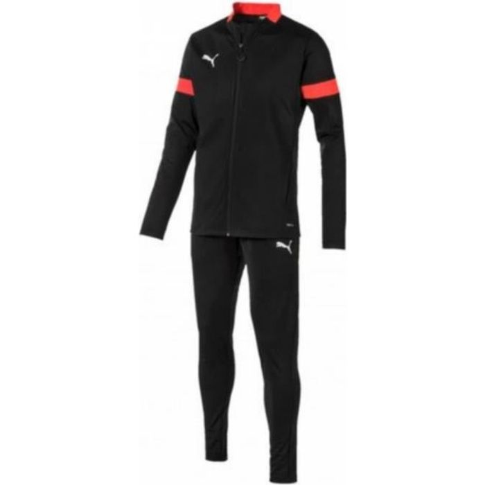 Jogging Homme Puma Noir et Rouge