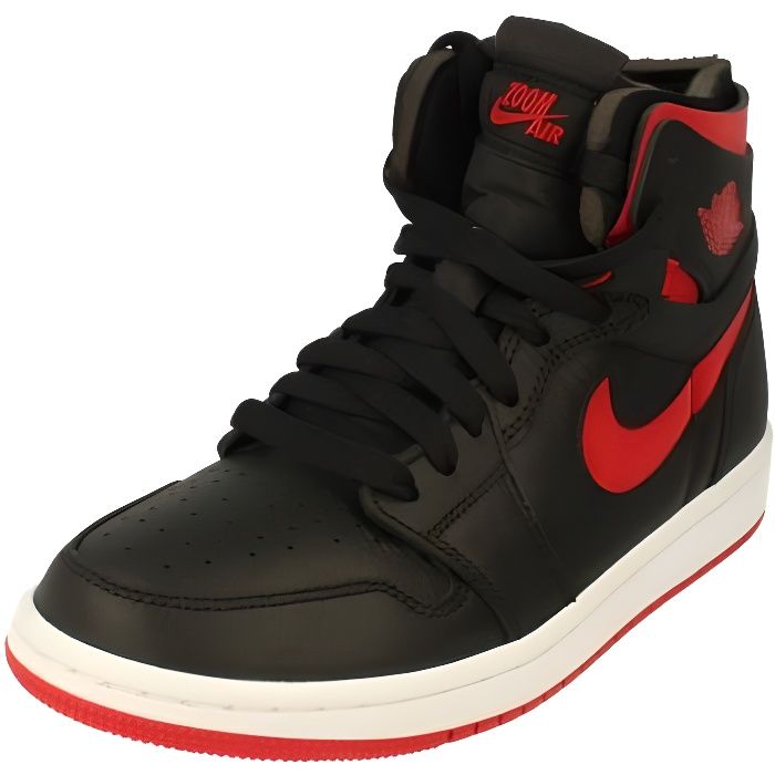 Basket Nike Air Jordan 1 Zoom COMFORT - Noir - Cuir - Lacets