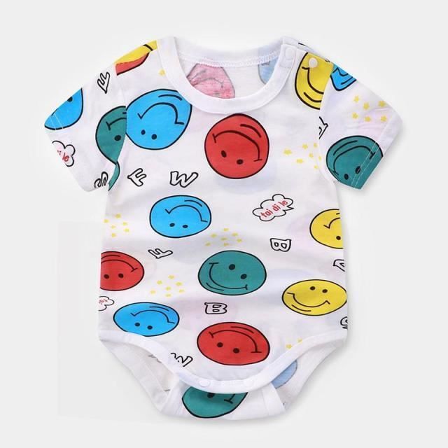 Barboteuse Unisexe Bébé En Coton 100% - Combinaison Facile à Enfiler, Boutons-pression, Pour Quotidien Et Sorties - Noir
