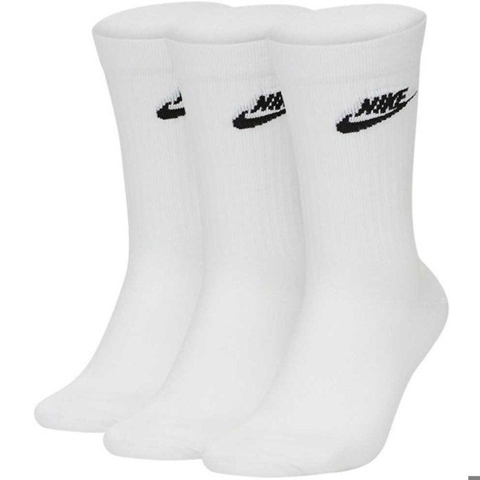 Nike Chaussettes - NIKE - Sportswear Everyday Essential - Blanc - Mixte - A élastique