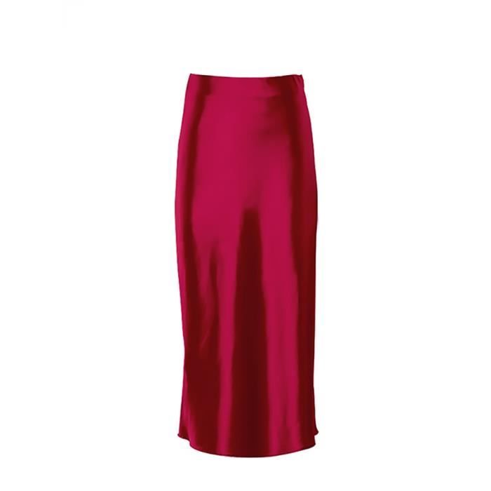 Jupes longueur genou Rouge pour femme