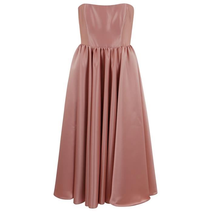ROBE PINKO, POLYESTER 100%, couleur ROSE, longueur du bas midi, SS23, code produit 100298A0I0O36 
