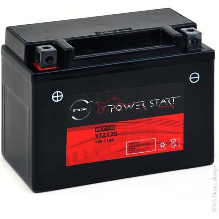 Batterie moto YTZ12S 12V 11Ah - Batterie(s)