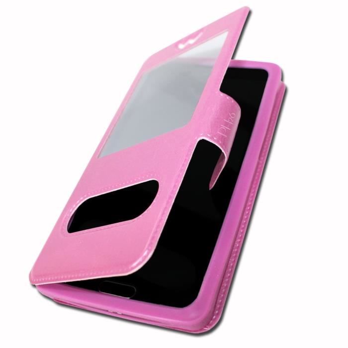 Coque pour Motorola Motorola Moto G8 Plus Extra Slim Éco cuir avec fermeture magnétique - vue 2