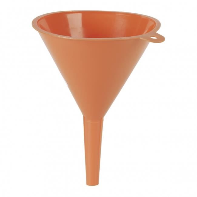 Entonnoir plastique orange bec droit (3,2 - 250…