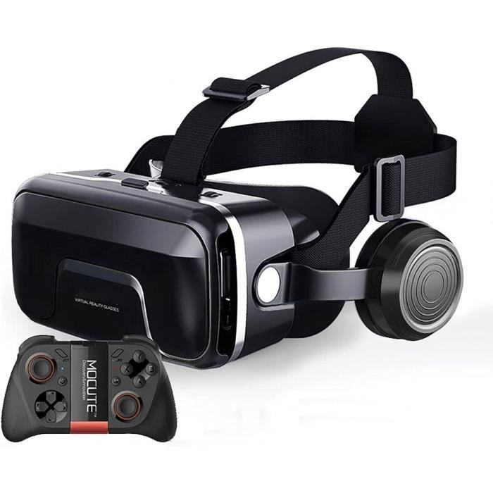 Casque Réalité Virtuelle VR Pour Smartphone - Champ De Vision 110°, Compatible 5,5" à 6,7", Avec Manette - 13