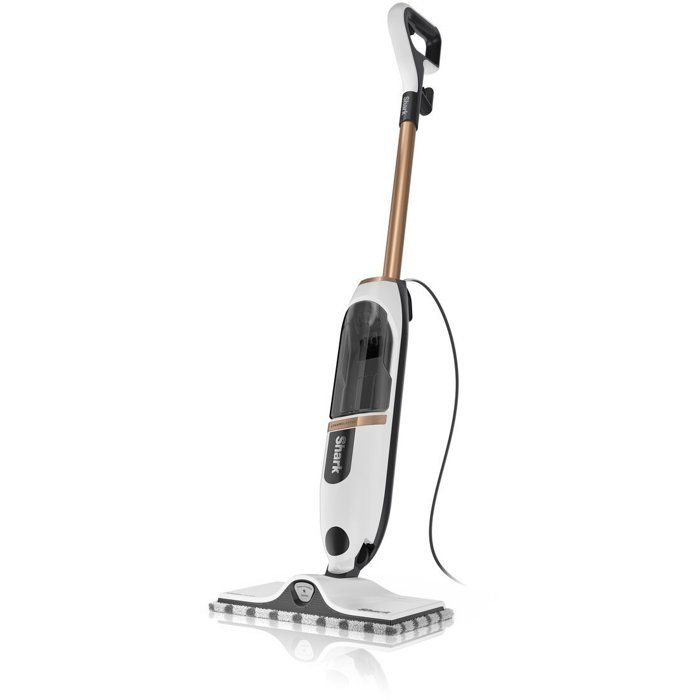 Balai vapeur SHARK S2001EU - Steam Blaster - 3 modes de nettoyage - Réservoir 500 ml - Blanc/Cuivre