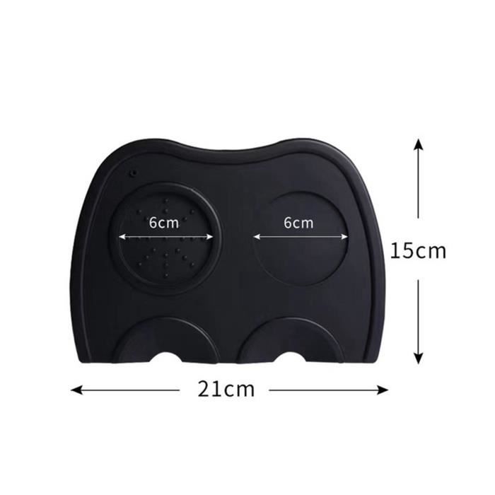 Station De Tampage Pour Café - Support Réglable En Hauteur, Rangement Pour Tamper, Doseur Et Porte-filtre