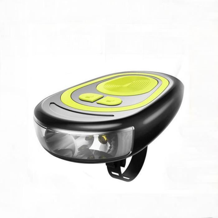 CHIYEEE Klaxon de Bicyclette électrique 120db USB Rechargeable Cloche de Vélo Sonnette de Bicyclette de Guidon électronique pour Vélo de Montagne CHIYEEE Klaxon de Bicyclette électrique 120db USB Rechargeable Cloche de Vélo Sonnette de Bicyclette de Guidon électronique pour Vélo de Montagne