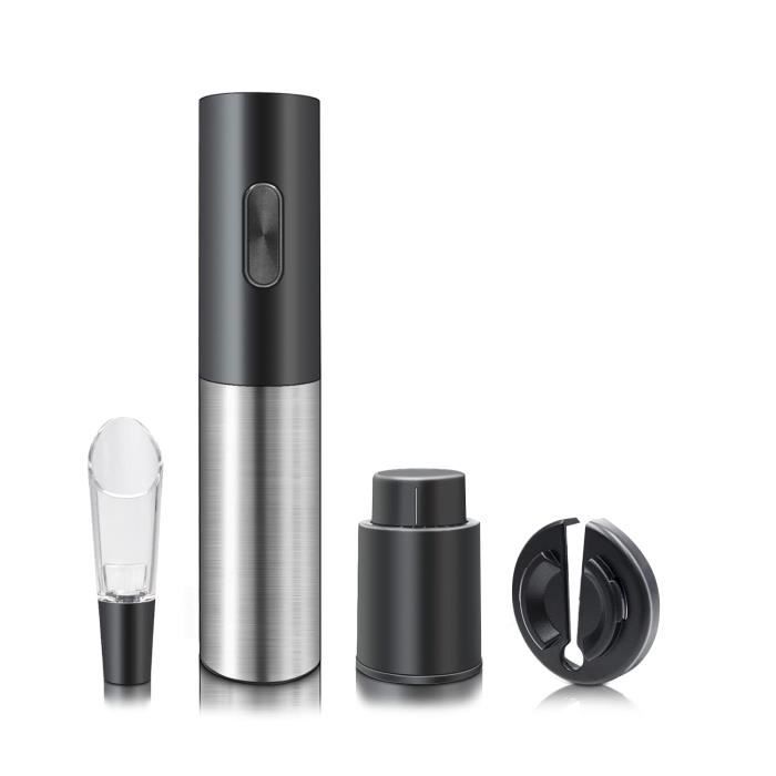 Ouvre-bouteille de vin automatique coupe-feuille bouchon sous vide verseur 5 piè