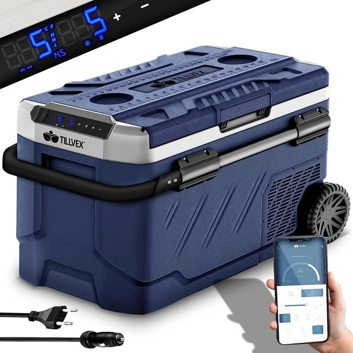 Heimer Freeze Cube 50 - Glacière à compresseur électrique 12V & 230 Heimer Freeze Cube 50 - Glacière à compresseur électrique 12V & 230
