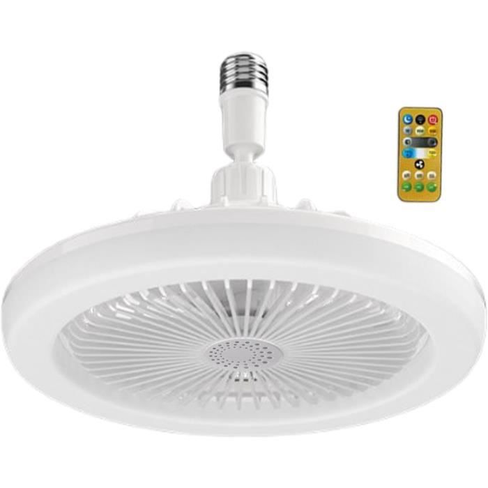 Sofucor Ventilateur Plafond Avec Lumiere, 132 Cm Lampe Ventilateur