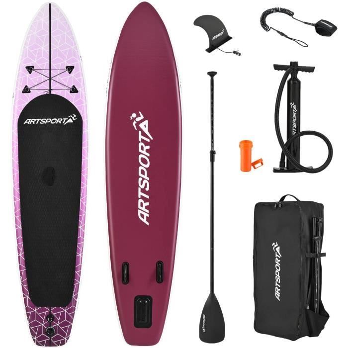 ArtSport Planche de Stand Up Paddle en kit Gonflable 320 cm 150 kg