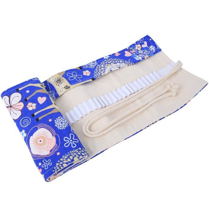 FILET - Trousse de Voyage avec Fermeture à Glissière, Enveloppe avec Poche en Toile Aida à Broder, Organisateur de Produits de Beauté, 100% Made in Italy, Dimensions 24x16x6 cm, Couleur Blanc et