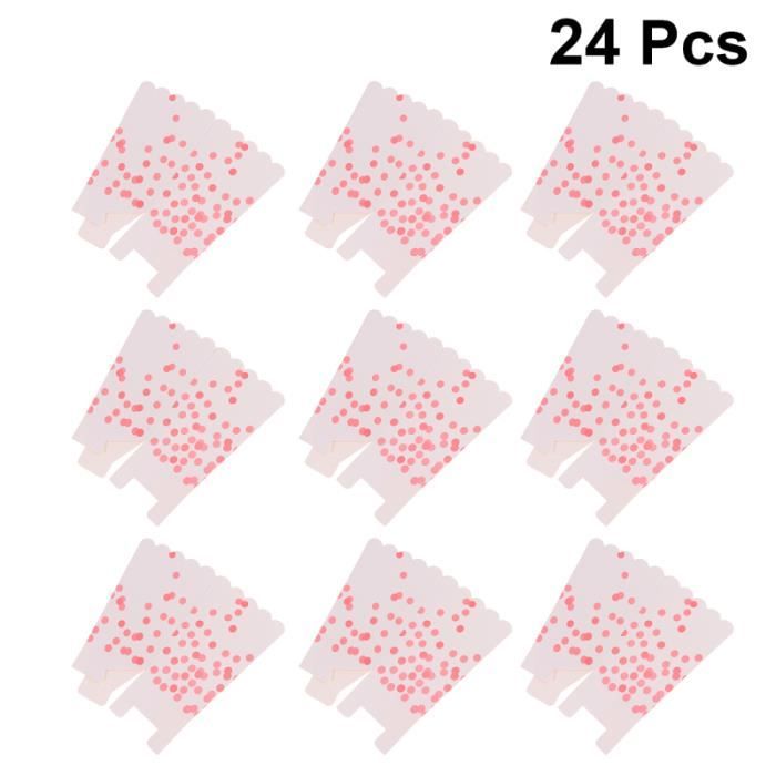 24pcs Boîtes à Pop-Corn, Noud Rose Boîtes à Friandises Pour Pop-Corn Carton Sac à Pop Corn Conteneurs Pour Soirée Cinéma Théâtre Famille Anniversaire Célébration Cadeaux De Fête Fournitures