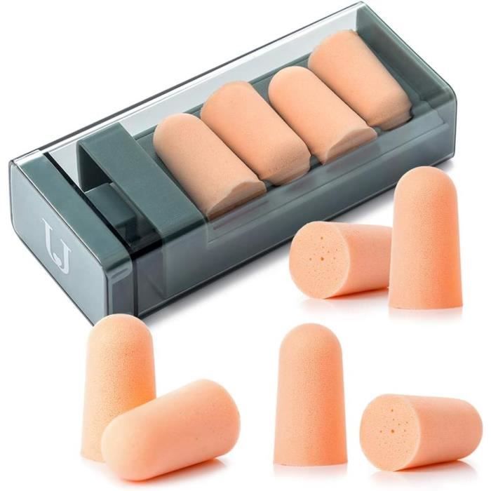 30 Paires Bouchons D'oreilles, Bouchons D'oreilles Anti Bruit Bouchon Oreille Pour Dormir Et Voyager Reutilisables Bouchons Oreilles En Mousse 99230289