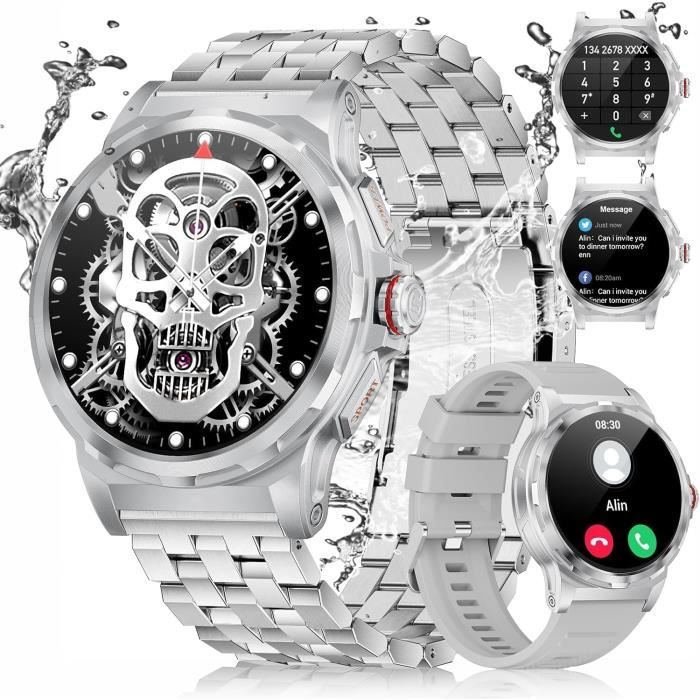 Oukitel BT12 (Montre Connectée Robuste - 1.43'' - Réponds aux appel