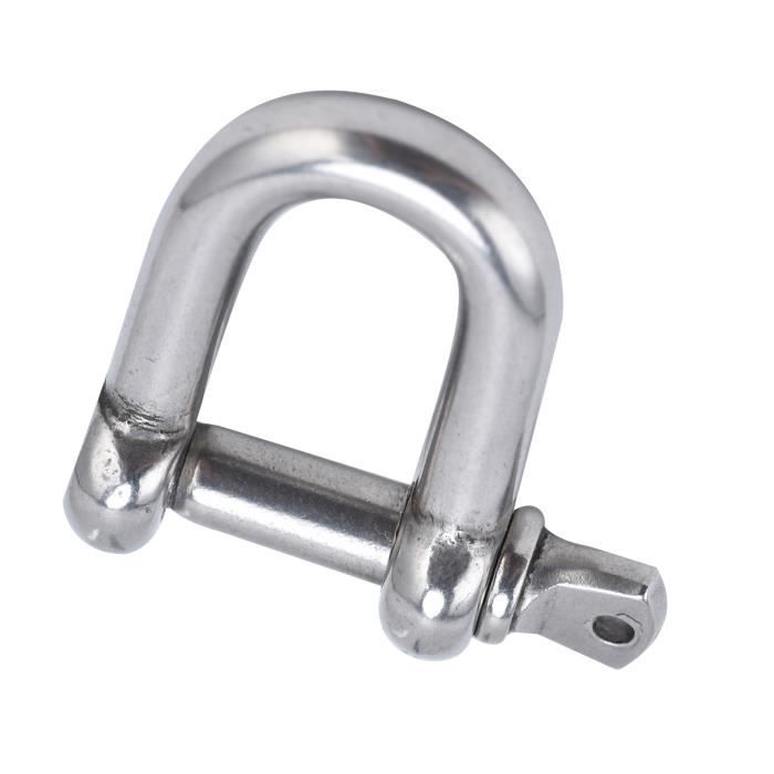 PATIKIL Lot De 6 Manilles à Goupille à Vis En Acier Inoxydable 304