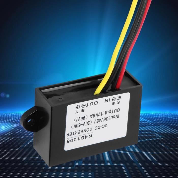 Duokon Convertisseur d'alimentation DC Convertisseur DC Buck 24V à 13