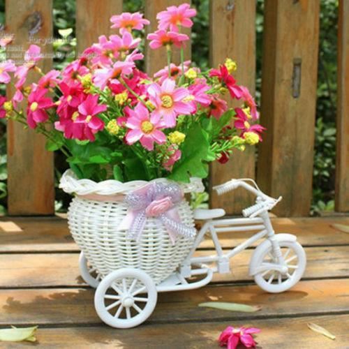Panier De Fleurs Pour Mariage - Avec Poignée Et Bord En Dentelle - Pour Lancer Des Pétales Ou Offrir Des Bonbons - 6