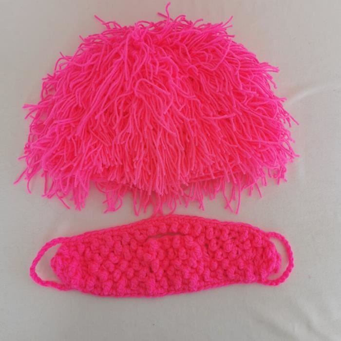 Accessoires Casquettes Chapeaux en tricot Asos Chapeau en tricot rose style d\u00e9contract\u00e9 
