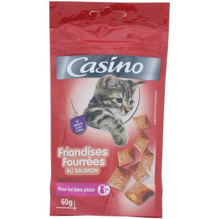 Friandises Fourrees Au Saumon Pour Chat 60g Achat Vente Friandise Friand Four Chat Saumon 60g Cdiscount Friandises Fourrees Au Saumon Pour Chat 60g Achat Vente Friandise Friand Four Chat Saumon 60g Cdiscount