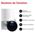 Ventilateur Sur Pied Silencieux - Avec Télécommande - 8 Réglages de Vitesse - Argent - Silent Eco 7584 Solis-1