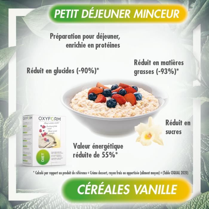 LOT DE 4 - GERLINEA - Crème Repas minceur Vanille - boite de 18