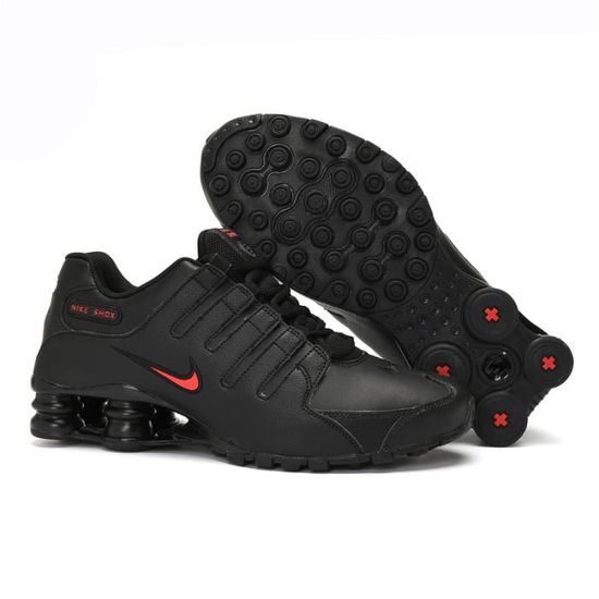 Chaussures de Running Nike SHox NZ 2 AUTREMENT Adulte Lacets Noir rouge Cdiscount Sport