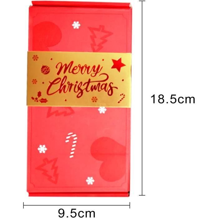 Boîte cadeau, petite boîte cadeau carrée papier d'emballage cadeau  décoratif mariage Noël anniversaire Saint Valentin (rouge [u7860] -  Cdiscount Beaux-Arts et Loisirs créatifs