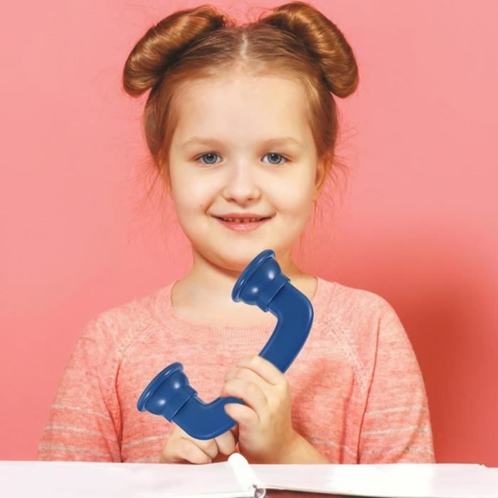 Lot De 4 Téléphones Chuchoteurs – Jouet éducatif En Plastique – Lecture Et Prononciation – Pour Classe, Maison, Voyages – Couleurs Assorties