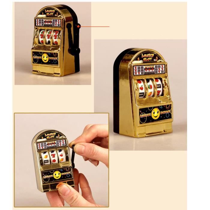 Machine à sous Jouets Jouets Enfants Mini Casino Jackpot Machine